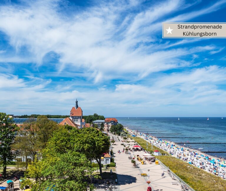 Kühlungsborn mit Kindern - Strandpromenade