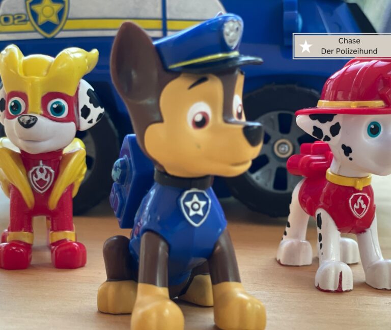 Paw Patrol Rätselfragen mit Chase