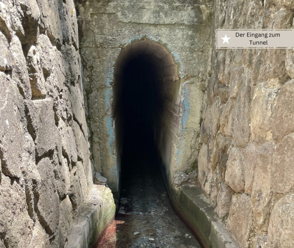 Rhodos mit Kindern - Der Tunnel bei den Sieben Quellen