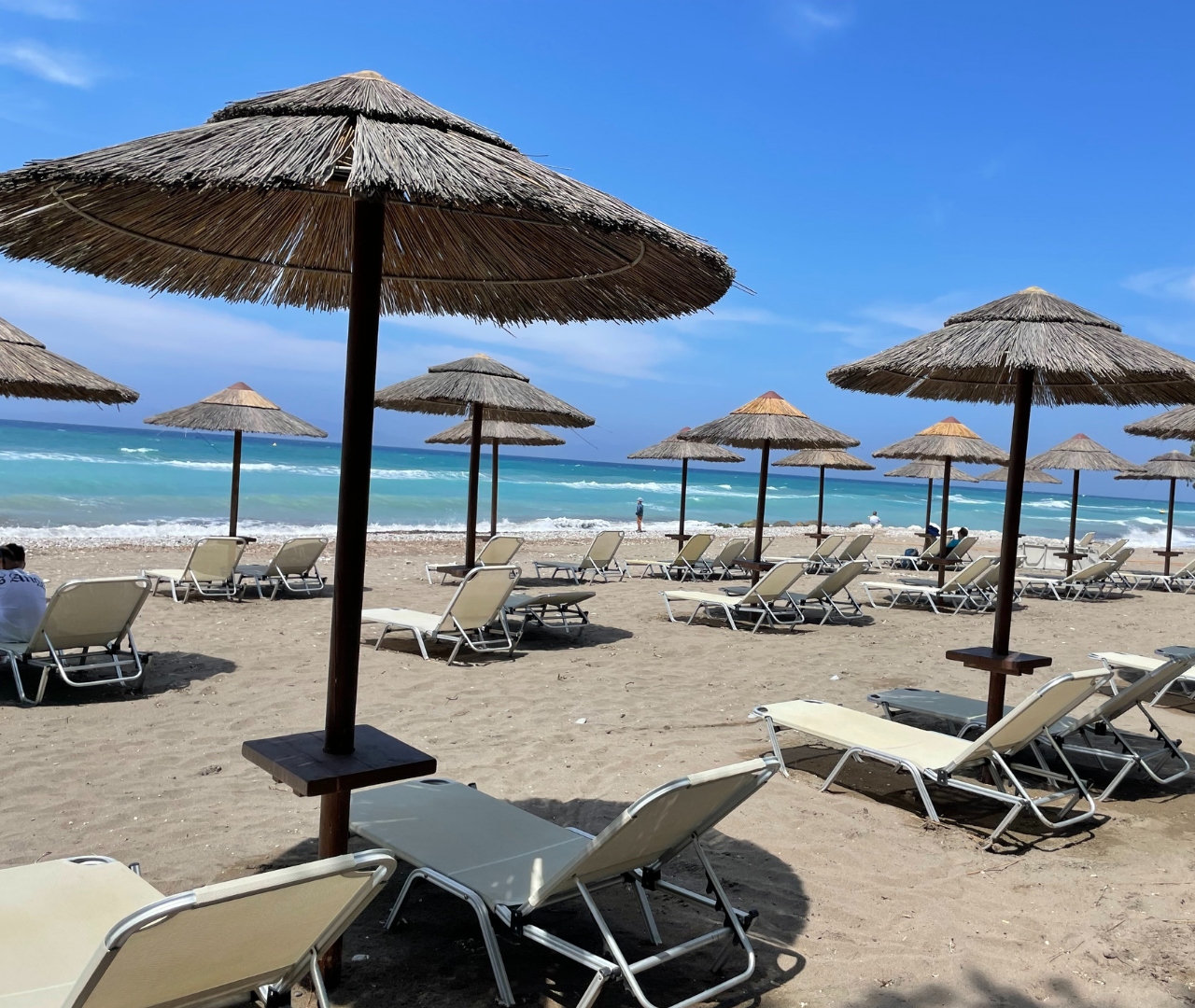 Tui Kids Club Alex beach Hotel auf Rhodos direkt am Strand mit Kies