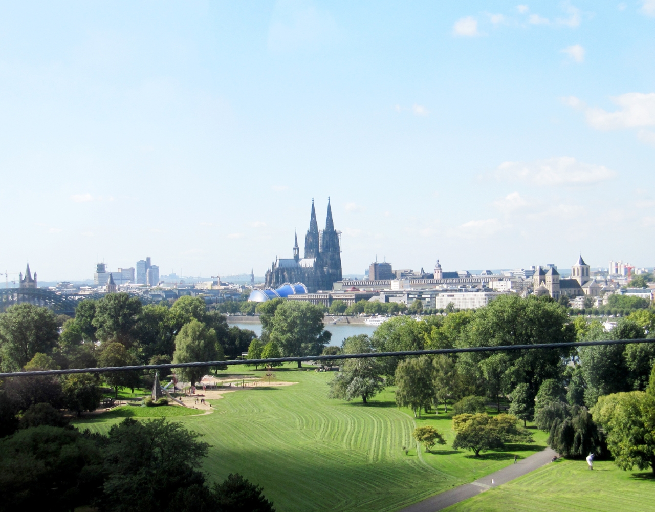 Köln mit Kindern - Spielplatz im Rheinpark