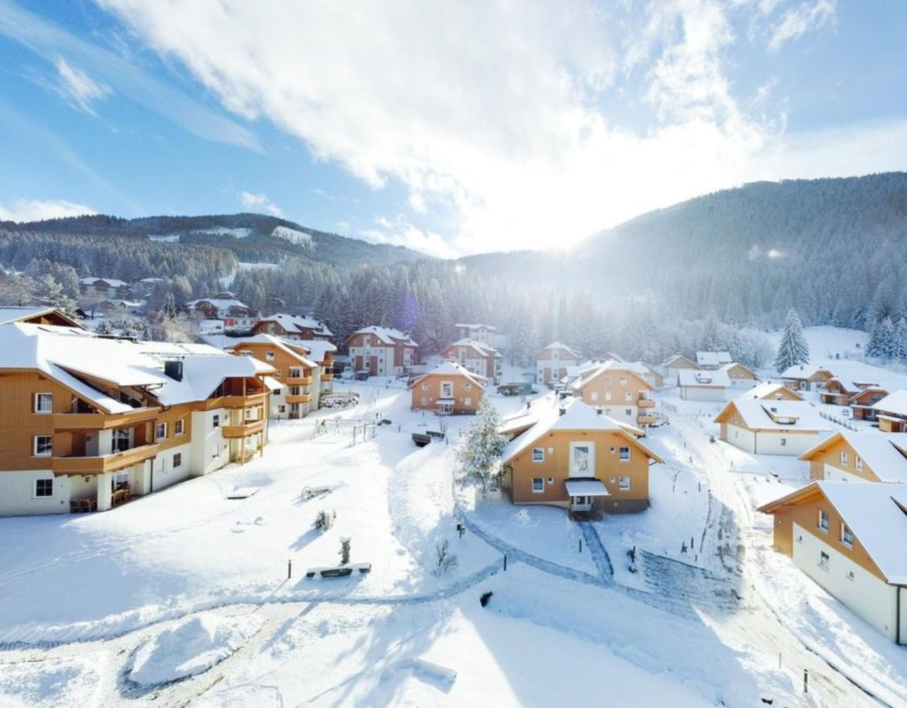 die besten Ferienparks mit kamin im Winter -Landal Bad Kleinkirchheim (3)