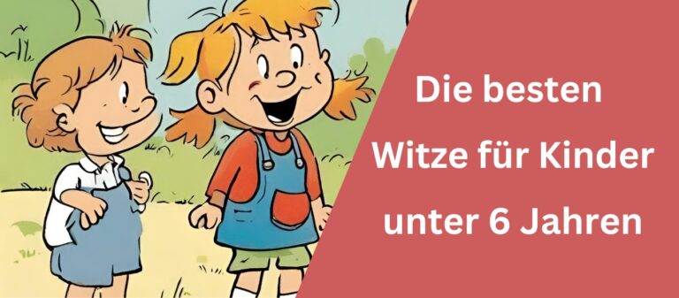 Gute Witze für Kinder unter 6 Jahren